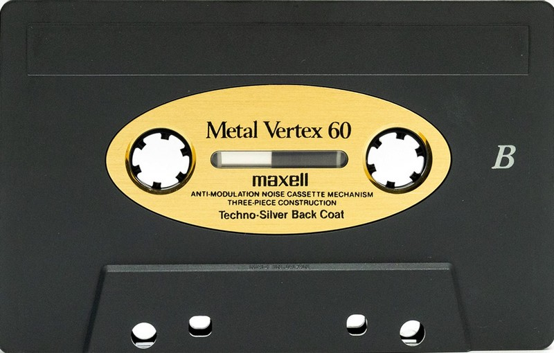 Compact Cassette: Maxell / Hitachi Maxell - Metal Vertex 60