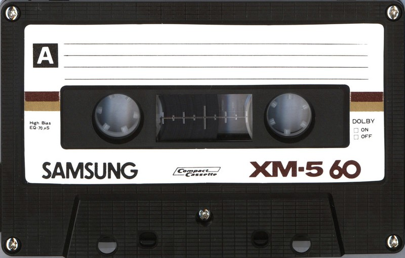 Compact Cassette:  Samsung - XM-5 60