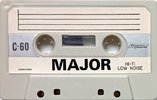 Compact Cassette Major 60 Type I Normal 1981 Hong Kong