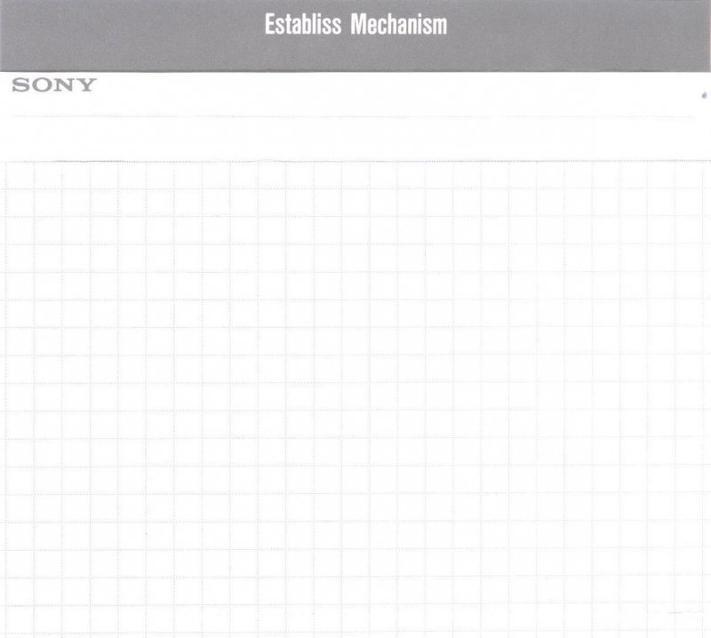 Compact Cassette Sony ES-I 54 "ESM1 54" Type I Normal 1991 Japan