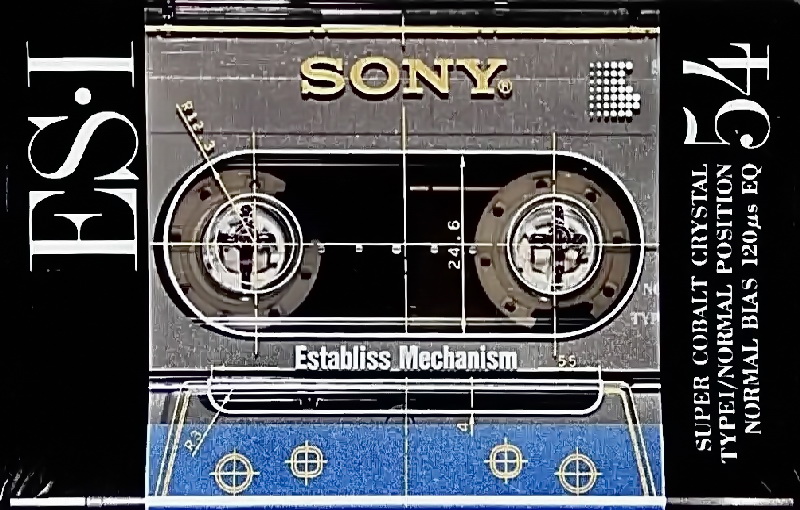 Compact Cassette: Sony  - ES-I 54