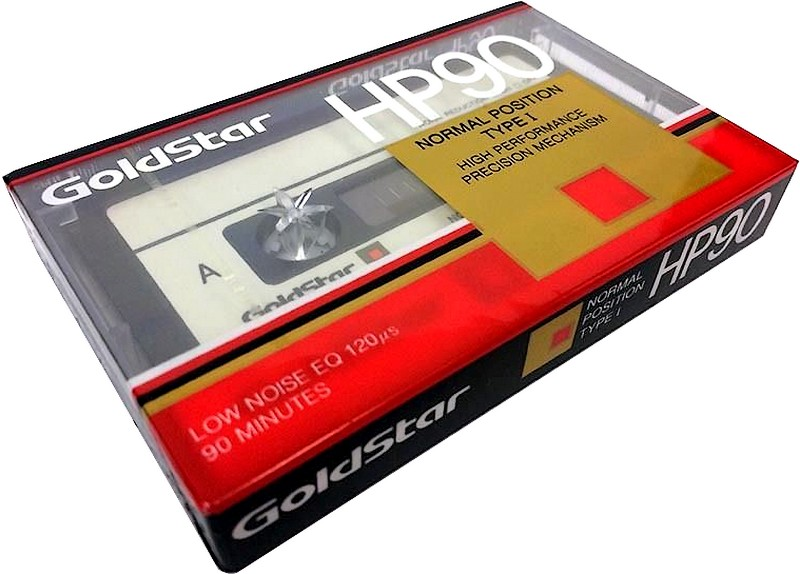 Compact Cassette: GoldStar / LG Goldstar - HP 90