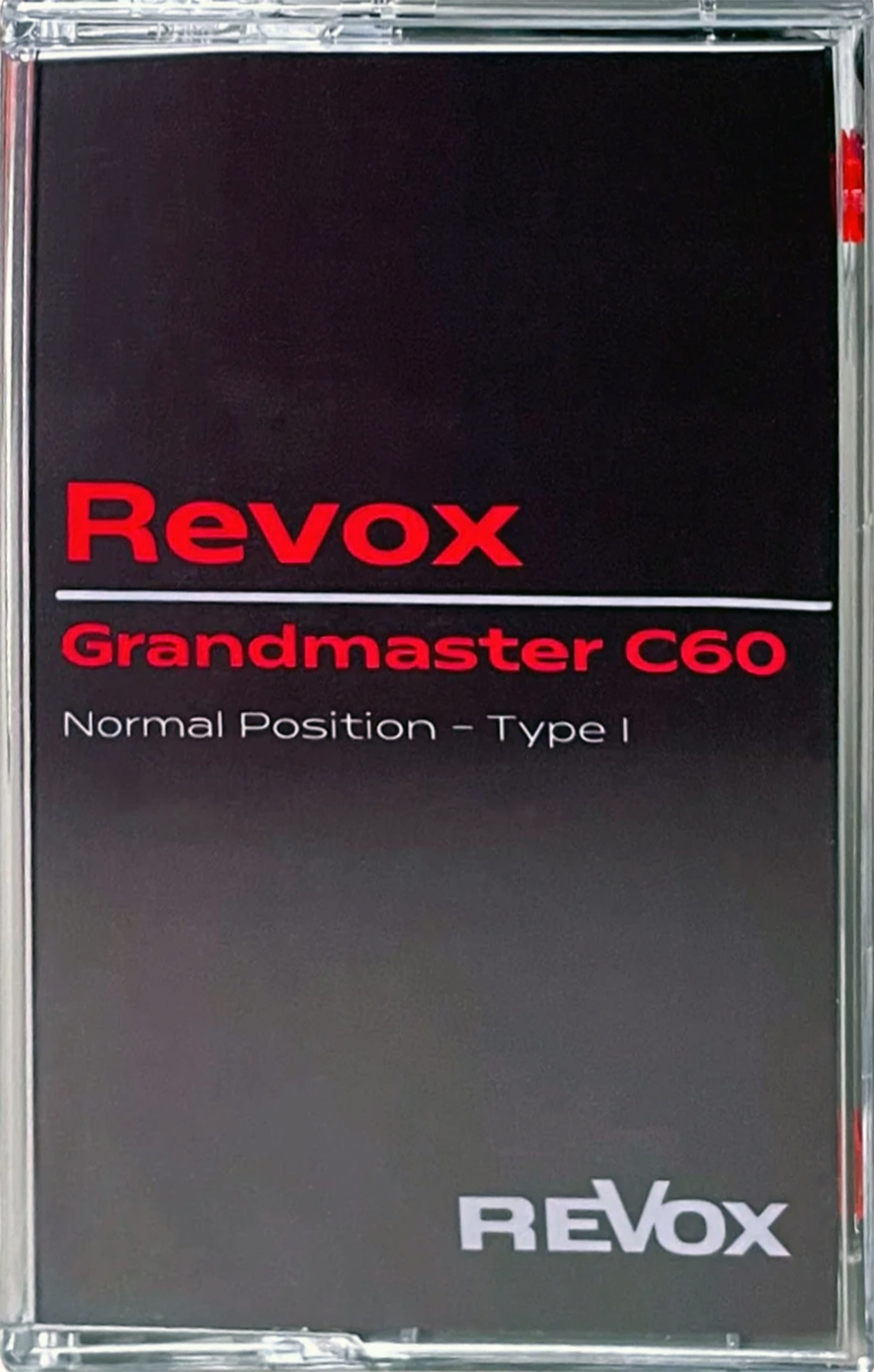 Compact Cassette Revox Grandmaster 60 Type I Normal 2025 Worldwide