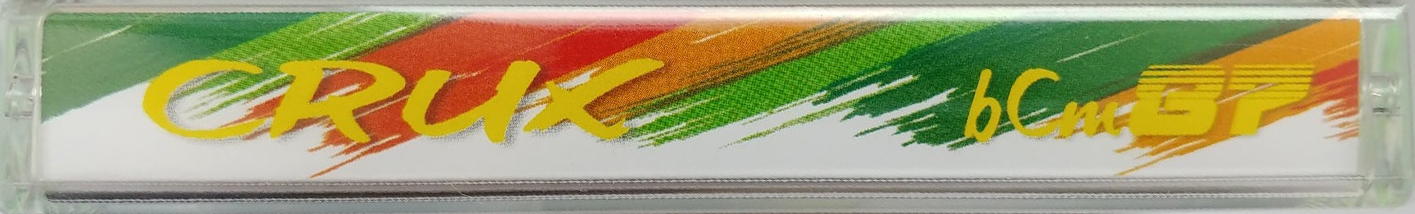 Compact Cassette CRUX bCm 87 "yellow" Type I Normal 2022 Worldwide