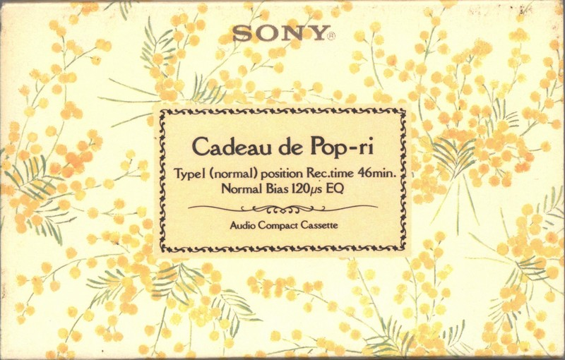 Compact Cassette: Sony  - Cadeau de Pop-ri 46