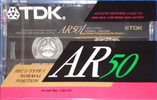Compact Cassette TDK AR 50 "AR-50ES" Type I Normal 1991 Europe