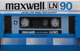 Compact Cassette Maxwell LN 90 Type I Normal Singapore