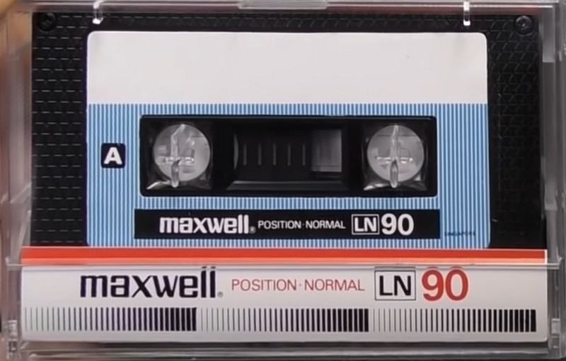 Compact Cassette: Unknown Maxwell -  90