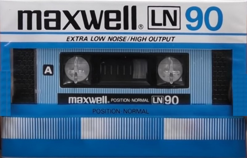 Compact Cassette: Unknown Maxwell -  90