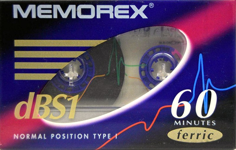 Compact Cassette Memorex dBS1 60 Type I Normal 1993 UK