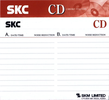 Compact Cassette SKC CD 100 Type II Chrome 2001 Worldwide
