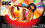 Compact Cassette SKC CD 100 Type II Chrome 2001 Worldwide