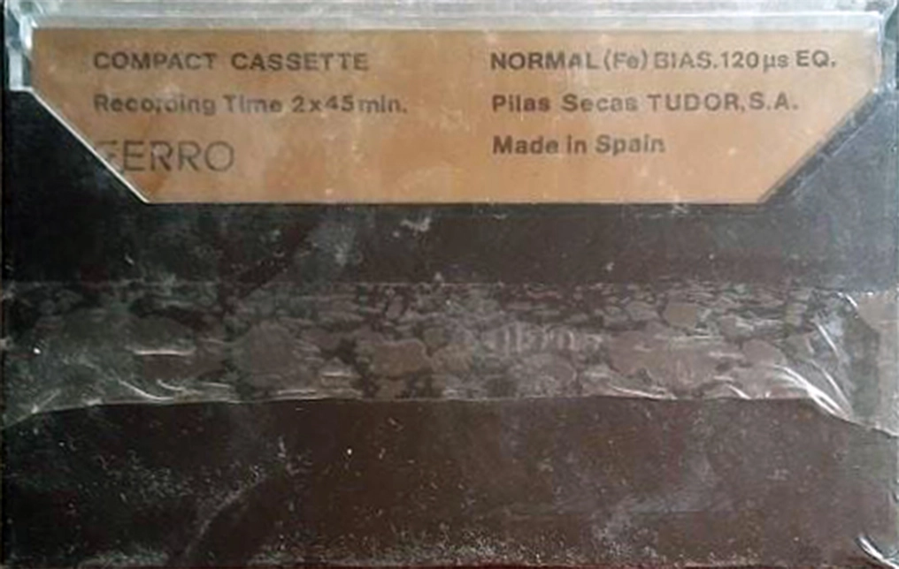 Compact Cassette Tudor 90 Type I Normal 1979 Spain