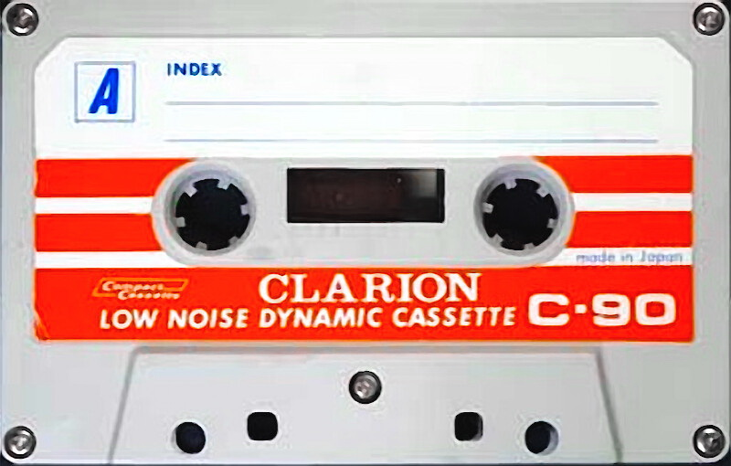Compact Cassette Clarion 90 Type I Normal 1975 Japan