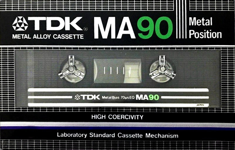 Compact Cassette: TDK  - MA 90