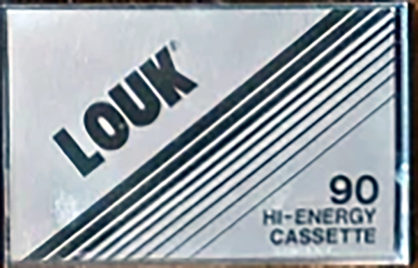 Compact Cassette LOUK 90 Type I Normal Hong Kong