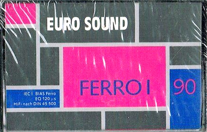 Compact Cassette Euro Sound 90 Type I Normal Germany