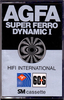 Compact Cassette AGFA Super Ferro Dynamic I 60+6 Type I Normal 1978 Europe