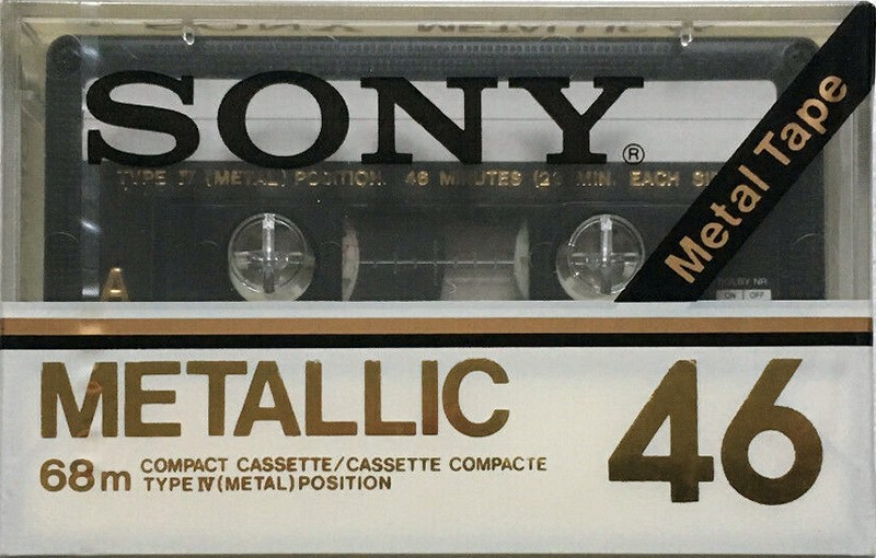 Compact Cassette: Sony  - Metallic 46