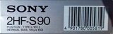 2 pack Sony HF-S 60 Type I Normal 1985 Europe