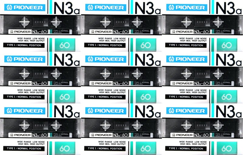 Compact Cassette:  Pioneer - N3a 60