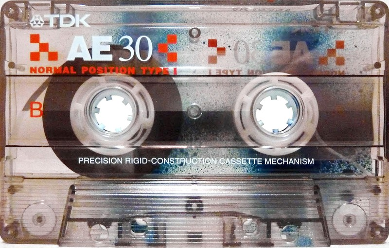 Compact Cassette TDK AE 30 "AE-30F" Type I Normal 1998 Japan