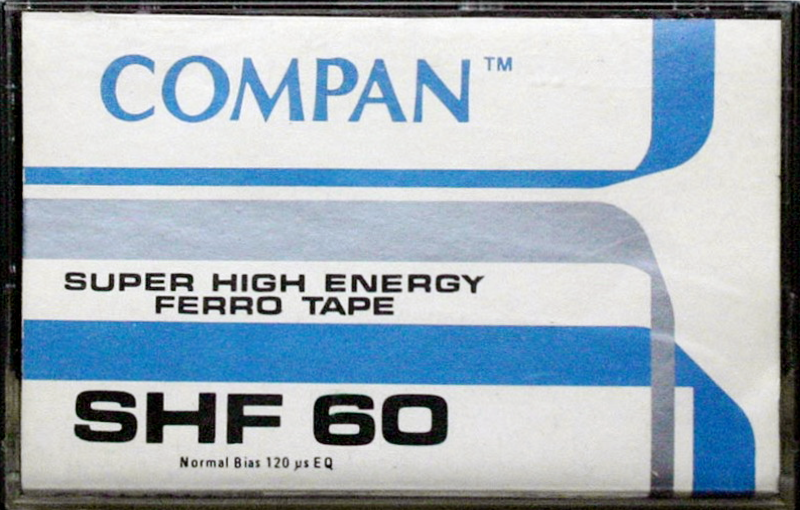 Compact Cassette Compan 60 "SHF" Type I Normal Unknown Country