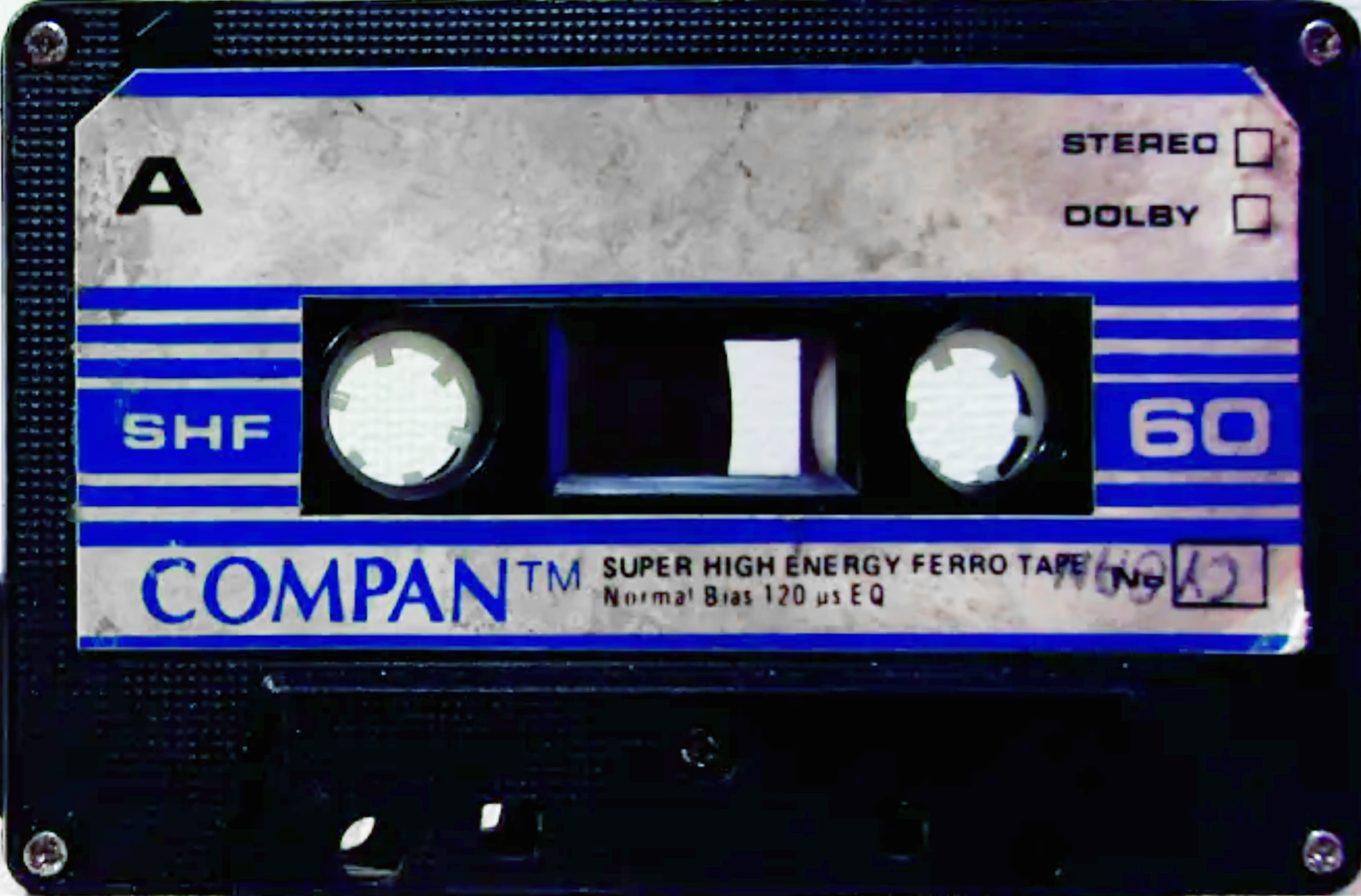 Compact Cassette Compan 60 "SHF" Type I Normal Unknown Country