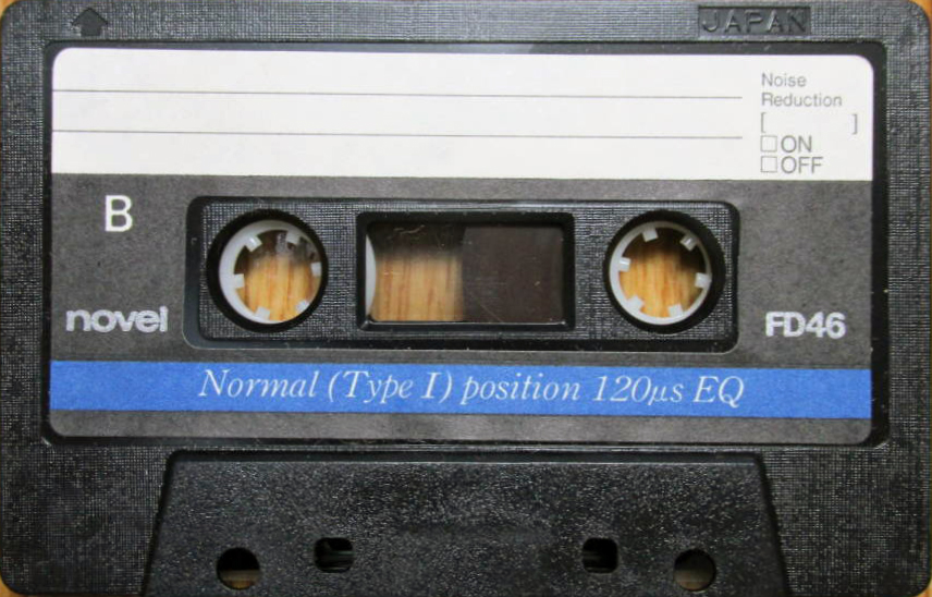 Compact Cassette Novel FD 46 Type I Normal 1982 Japan