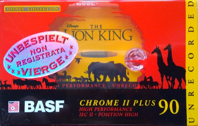 Compact Cassette: BASF  - Chrome II Plus 90