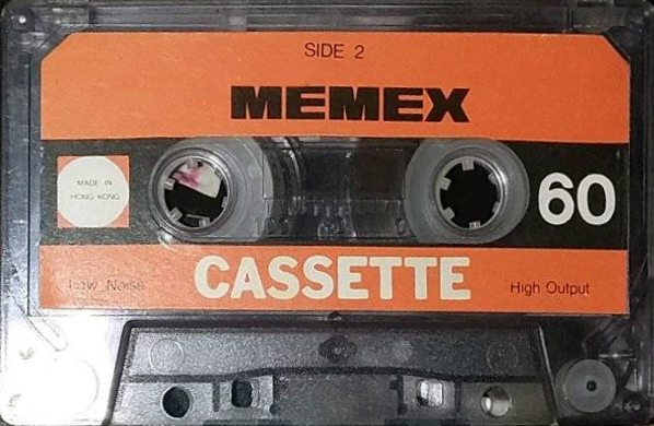 Compact Cassette Memex 60 Type I Normal Hong Kong