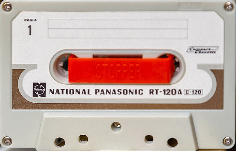 Compact Cassette National RT 120 "RT-120A" Type I Normal 1969 Worldwide