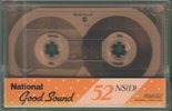 Compact Cassette National NS 52 "RT-52NS (D)" Type I Normal 1985 Japan