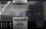 Compact Cassette Maxell XLI-S 90 Type I Normal 1991 Europe