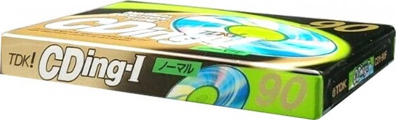 Compact Cassette TDK CDing 1 90 "CD1-90F" Type I Normal 1994 Japan