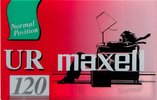 Compact Cassette Maxell UR 120 Type I Normal 1996 Europe