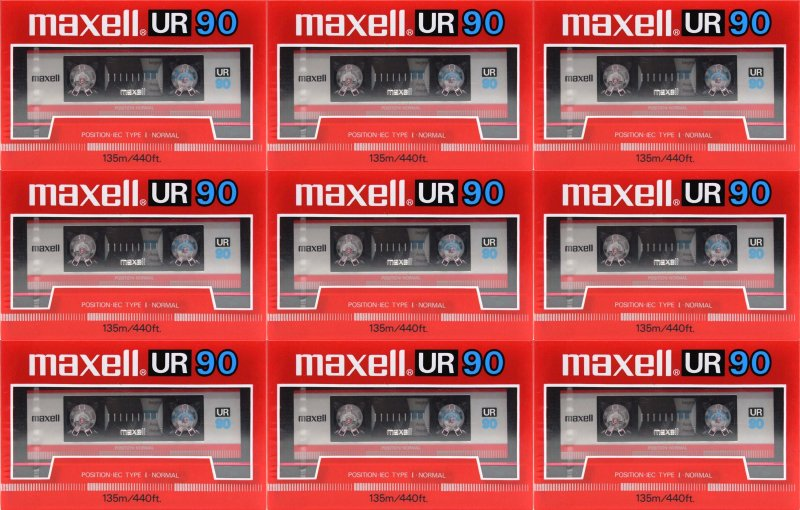 Compact Cassette: Maxell / Hitachi Maxell - UR 90