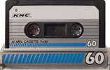 Compact Cassette KMC 60 Type I Normal USA