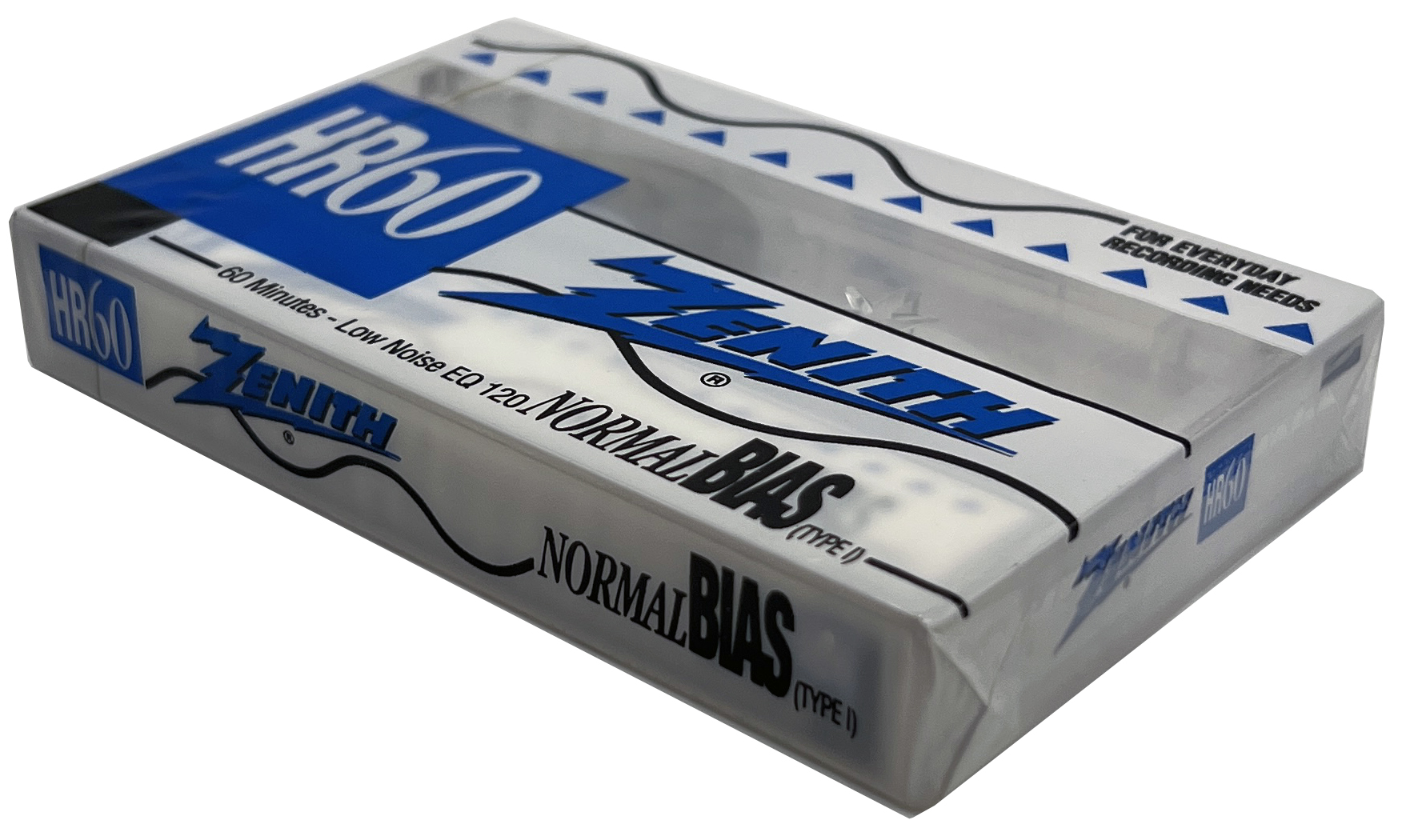 Compact Cassette Zenith HR 60 Type I Normal 1990 USA