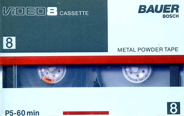 Video8, Hi8, Digital8 Bauer 60 Type IV Metal 1989 Germany