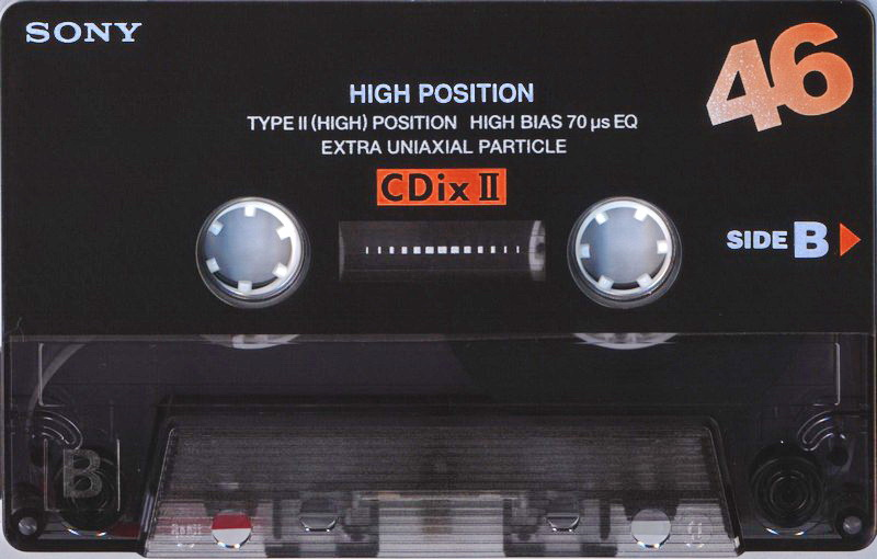 Compact Cassette: Sony  - CDix II 46