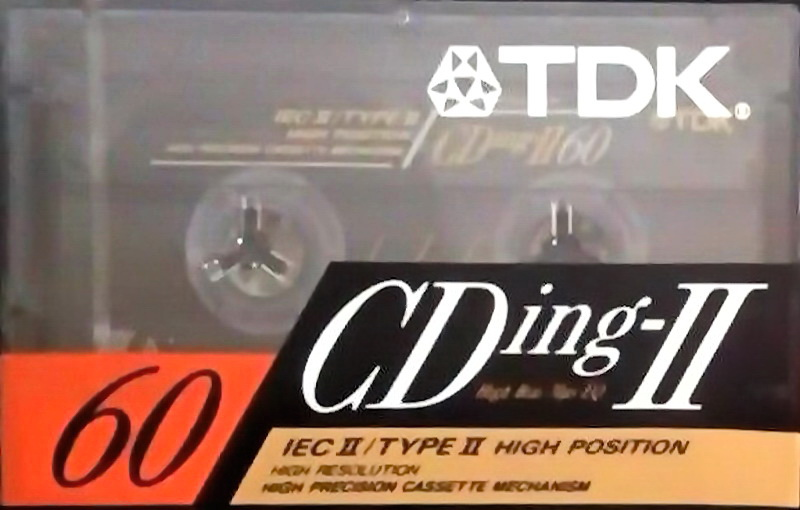 Compact Cassette: TDK  - CDing-II 60