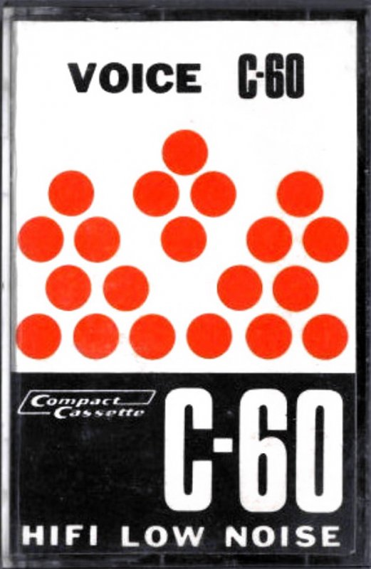 Compact Cassette Voice 60 Type I Normal 1971 Japan