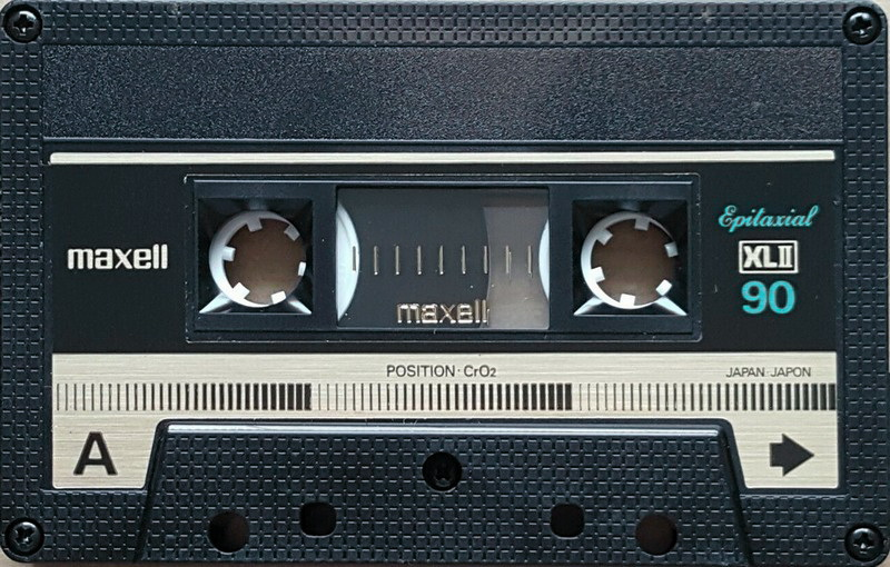 Compact Cassette Maxell UD XLII 90 Type II Chrome 1982 USA