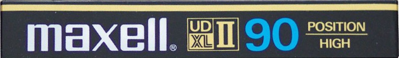 Compact Cassette Maxell UD XLII 90 Type II Chrome 1982 USA