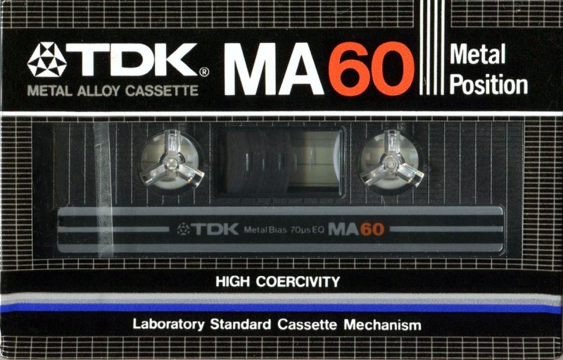 Compact Cassette: TDK  - MA 60