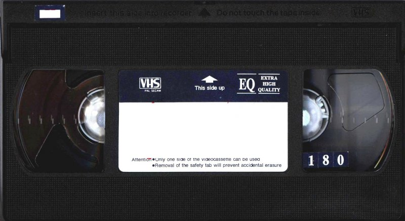 VHS, Video Home System Brownie EQ 180 Type II Chrome 2004 East Europe