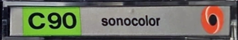 Compact Cassette Sonocolor 90 Type I Normal 1982 Europe