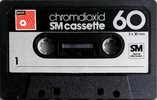 Compact Cassette BASF Chromdioxid 60 Type II Chrome 1976 Brazil