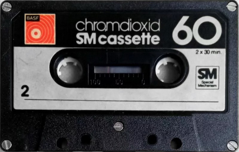 Compact Cassette: BASF  - Chromdioxid 60